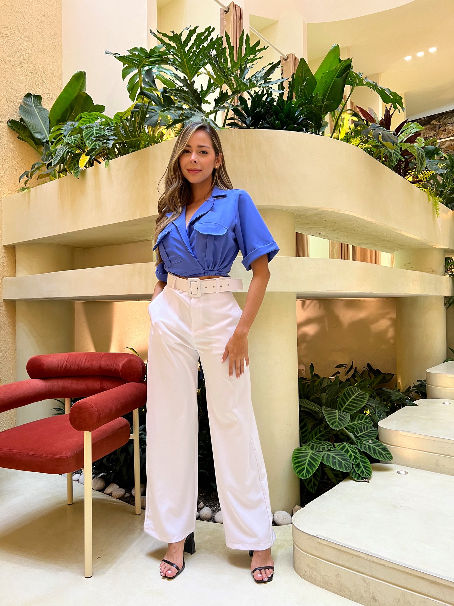 Pantalón Milano Blanco