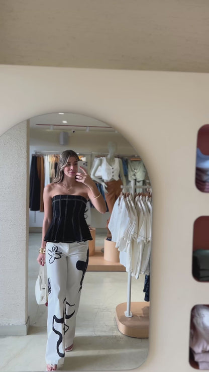 Pantalón Oasis Crema