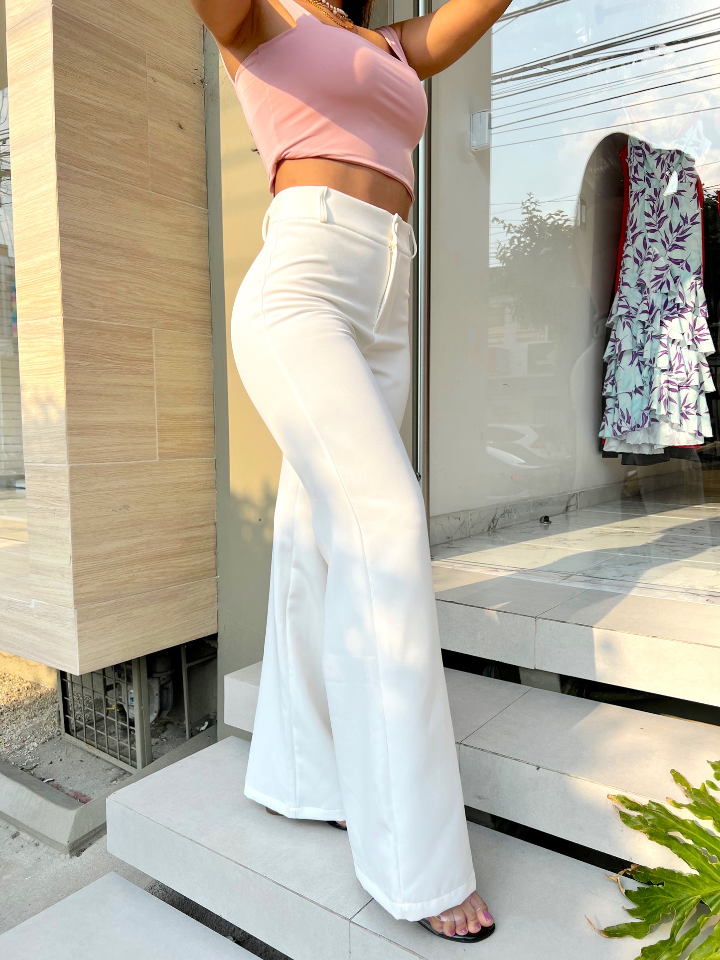 Pantalón Mónaco Marfil